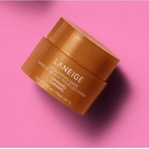 LANEIGE Lip Sleeping Mask Limited Edition in Caramel Deluxe Mini 3g